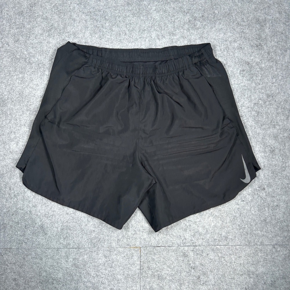 Nike shorts Mens L Black Challenger 5" Running Gym Athletic Training AJ7687-010